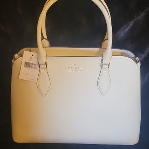 Kate Spade/Large Satchel/Darcy Parchment